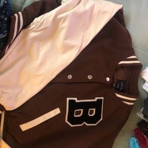 Brown used one time jacket